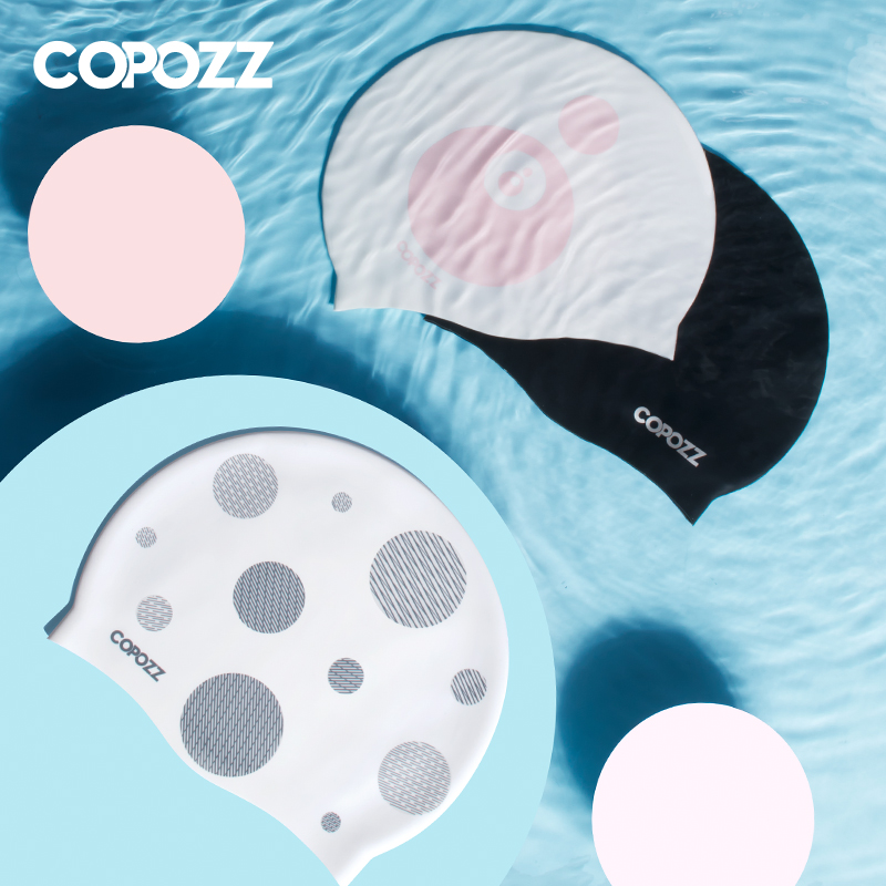 Aquatic Sports Hat - 伸縮性のあるシリコンキャップ,男性と女性のための水泳帽,大人のための防水保護ギア