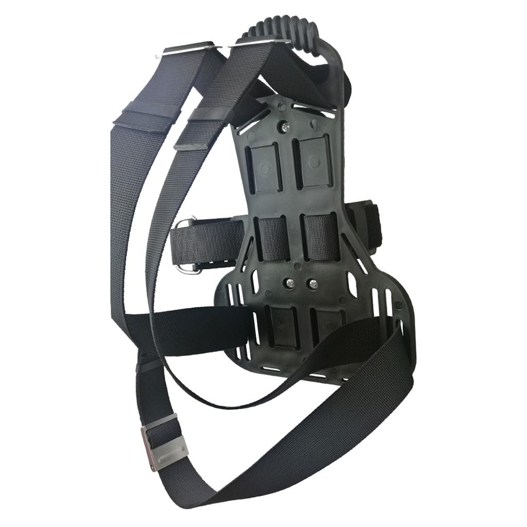 Aquatic Diving - 調整可能なシリンダータンクホルダー、スキューバダイビングギア用、PP素材、バックパックサポート、水泳やシュノーケリング用酸素ボンベ