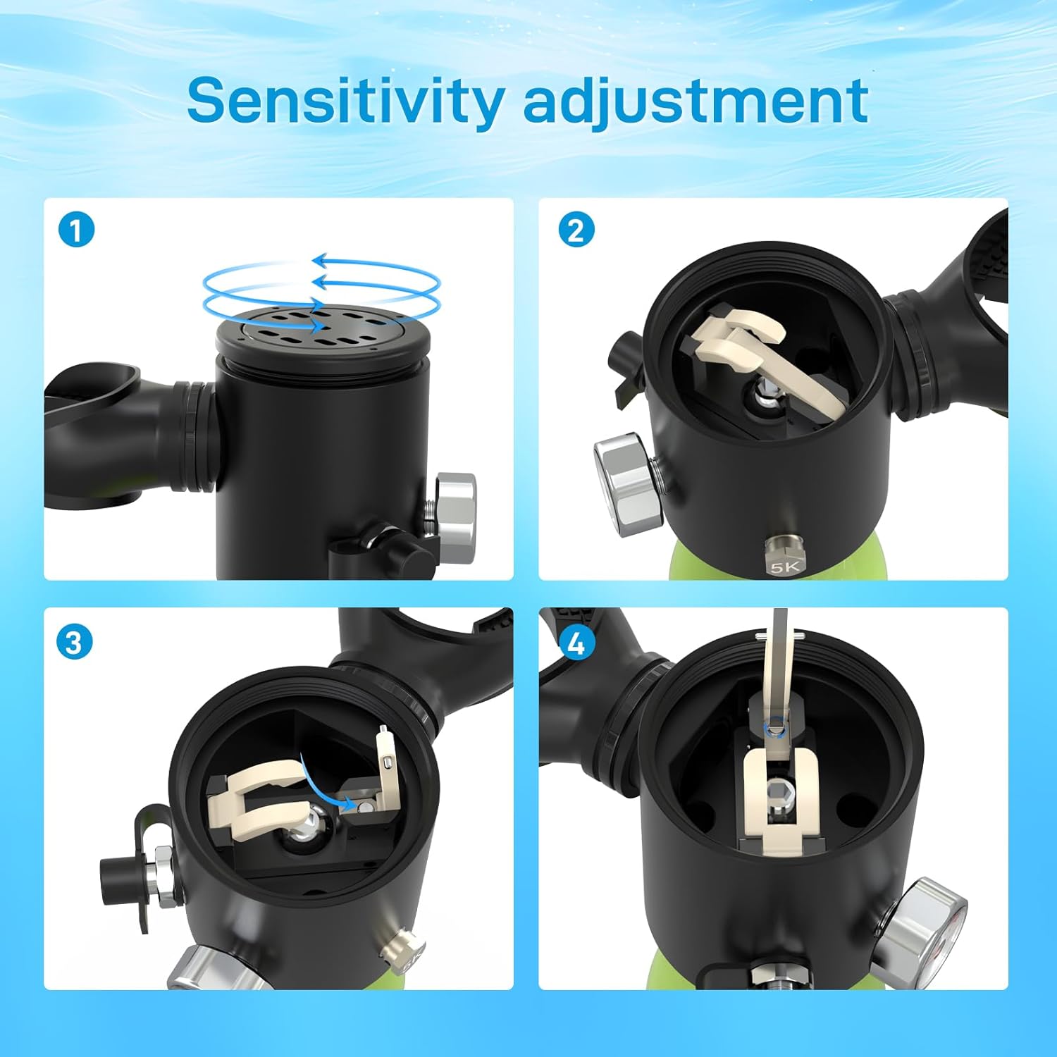 HOUVAN 0.5L ミニダイビングタンクストラップ付きミ - Aquatic Diving のレビューと価格