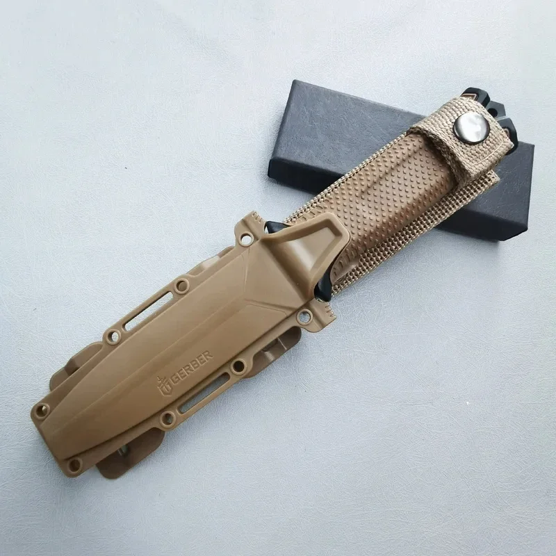 屋外折りたたみナイフ多目的キャンプ高硬度シャープサバイバルナ - Dive Knife Titanium のレビューと価格