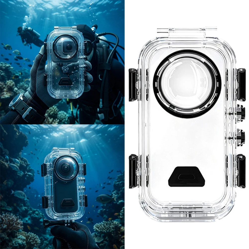 Insta360 X6カメラ用60M防水ダイブハウジングケー - Aquatic Diving のレビューと価格