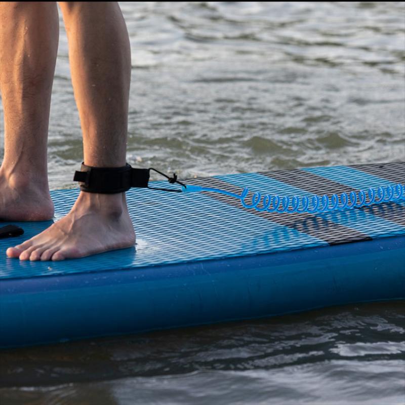 新しいサーフSUPアンクルリーシュ サーフィン用伸縮コイル式 - Stand Up Paddle Leash のレビューと価格
