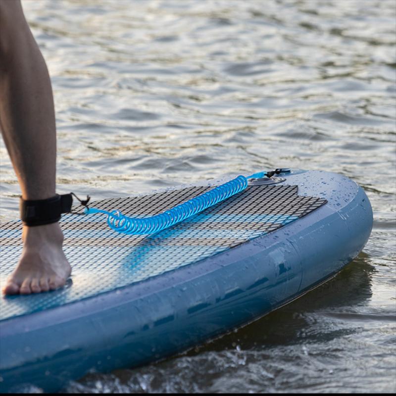 新しいサーフSUPアンクルリーシュ サーフィン用伸縮コイル式 - Stand Up Paddle Leash のレビューと価格