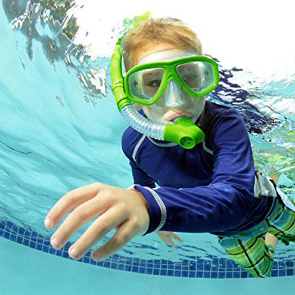 キッズシュノーケルセット スキューバシュノーケリングマスク  - Aquatic Diving のレビューと価格