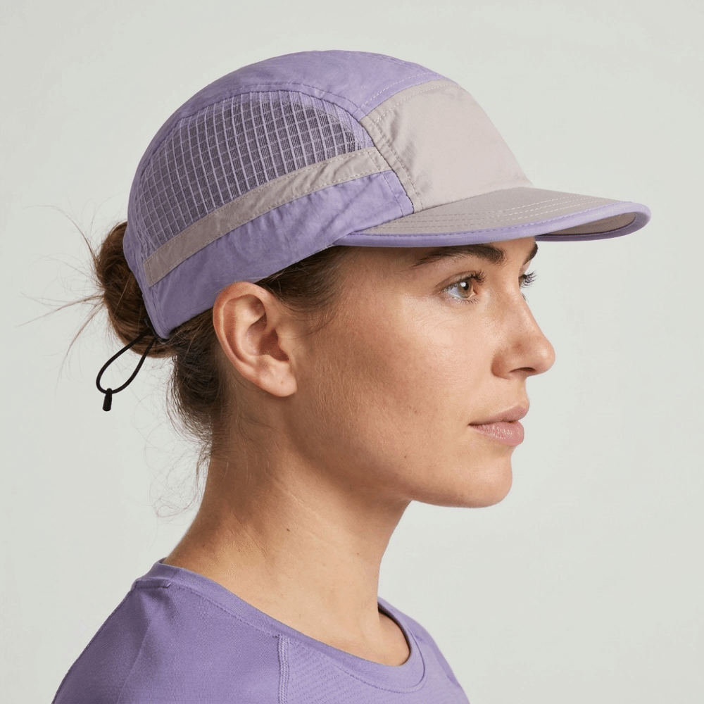 カラーブロックデザインの速乾性野球帽 レトロ5パネル ソフト - Aquatic Sports Hat のレビューと価格