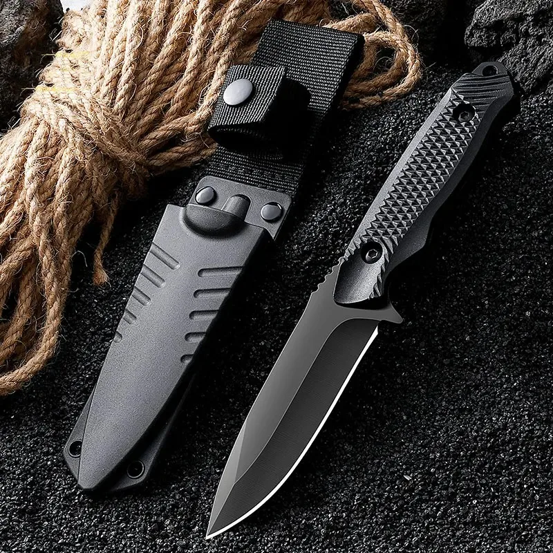 ステンレス鋼シースポケットナイフ1本、高硬度ナイフ、ポータブ - Dive Knife Titanium のレビューと価格