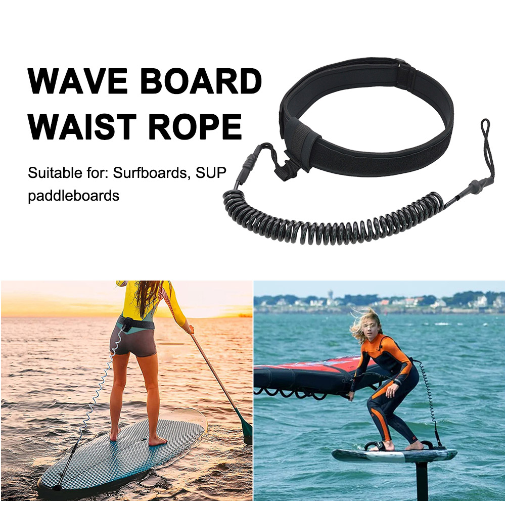 6mmサーフィンチェストストラップ TPUスプリングロープ  - Stand Up Paddle Leash のレビューと価格