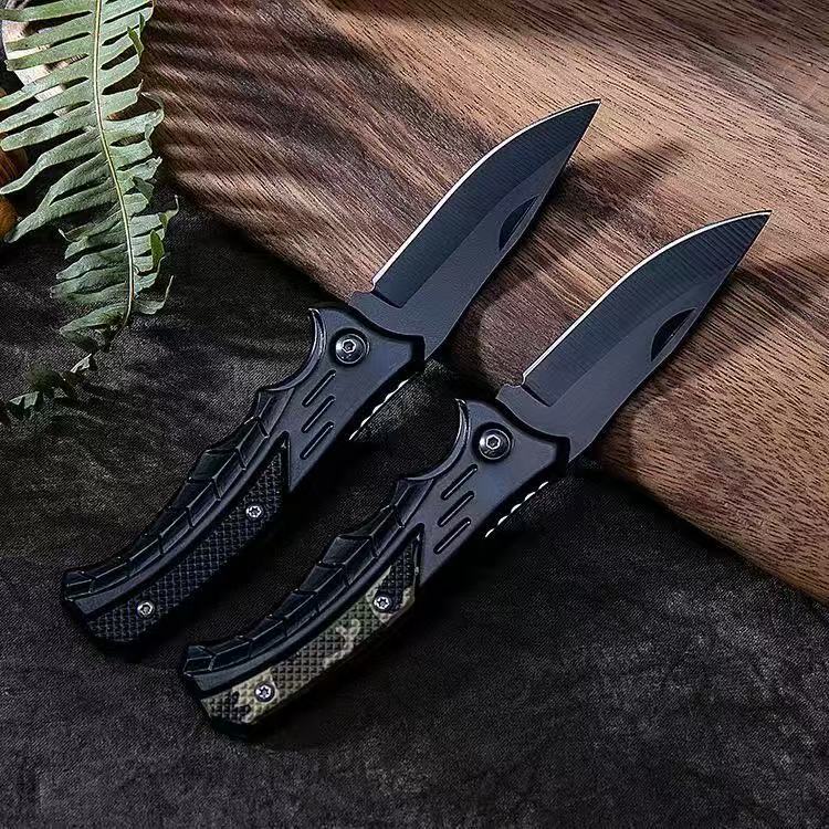 アウトドア用ポータブル折りたたみ式ポケットツールナイフ、キャ - Dive Knife Titanium のレビューと価格