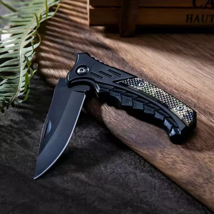 アウトドア用ポータブル折りたたみ式ポケットツールナイフ、キャ - Dive Knife Titanium のレビューと価格