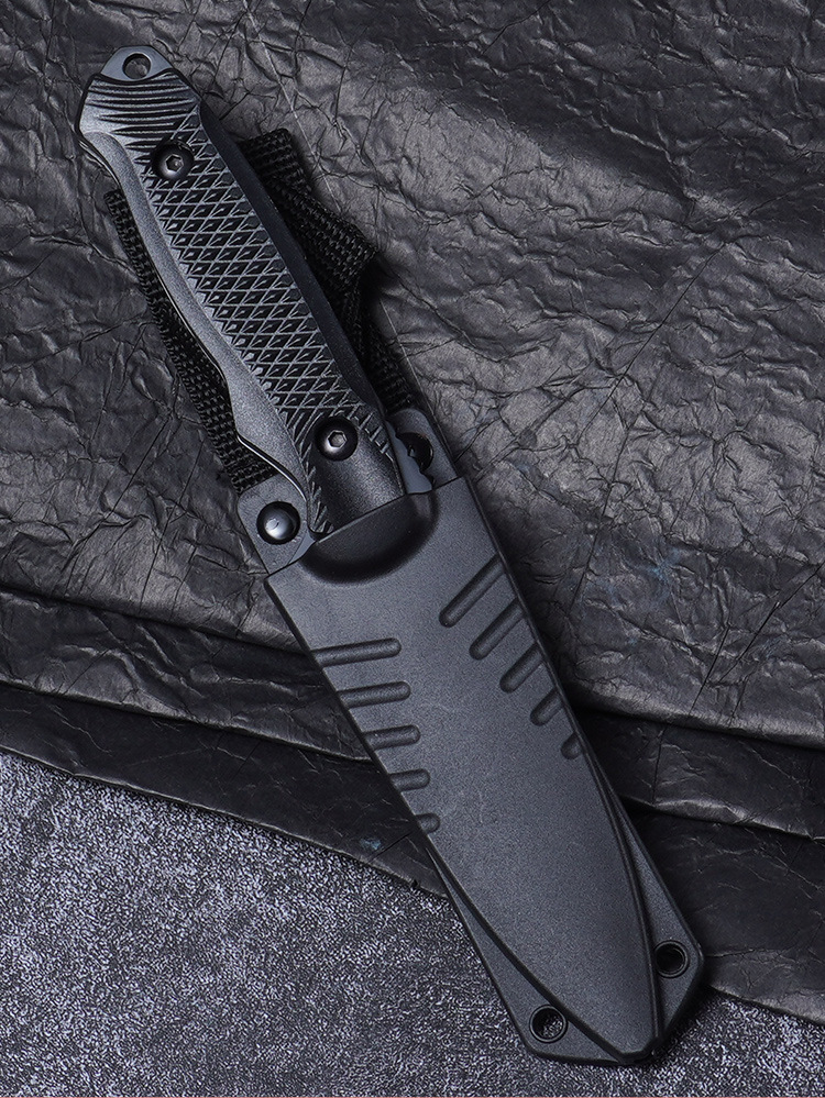 屋外用個人防衛シャープダイビングユーティリティ高硬度一体型ド - Dive Knife Titanium のレビューと価格