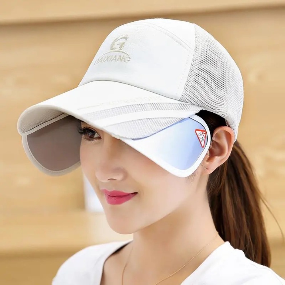 メッシュ通気性伸縮性ワイドブリムハット UVカット防水ロング - Aquatic Sports Hat のレビューと価格